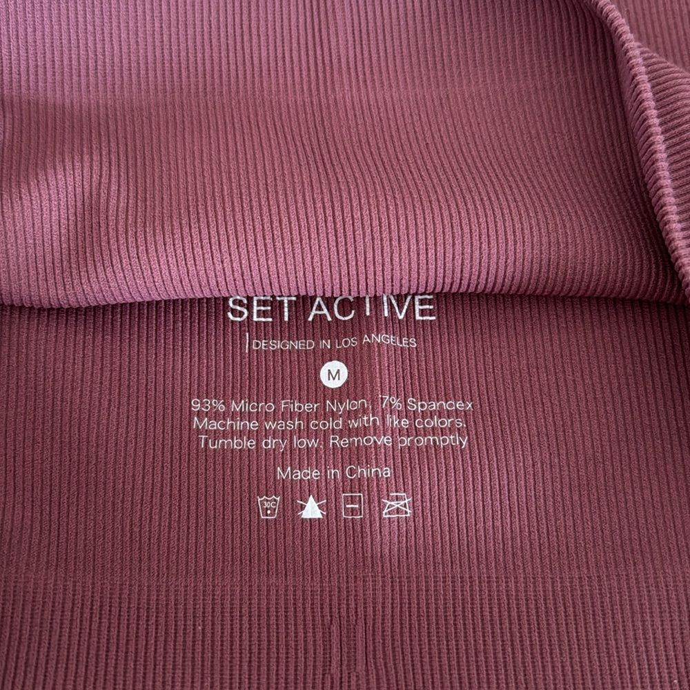 Set Active Ribbed Bras - Picture 5 of 6